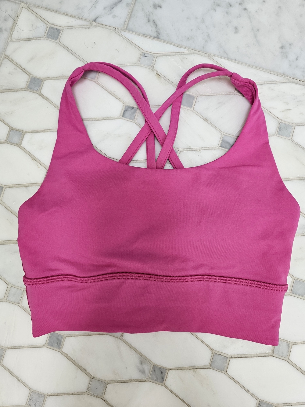Lululemon Women’s Strappy Sports Bralette - Fuchsia Pink